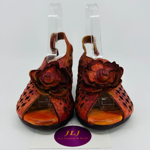 Spring Step L'Artiste Women's Lovella Leather Sandals Size 38 EU/ 7.5-8 US - Picture 2 of 12